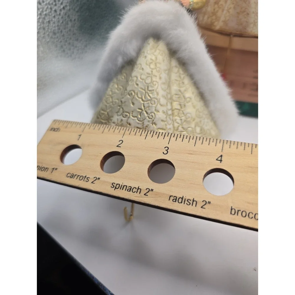 Hallmark Happy Holidays Barbie 1995 Stocking Hanger